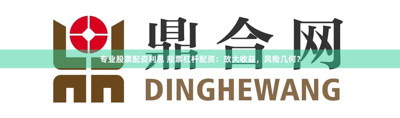 专业股票配资利息 股票杠杆配资：放大收益，风险几何？